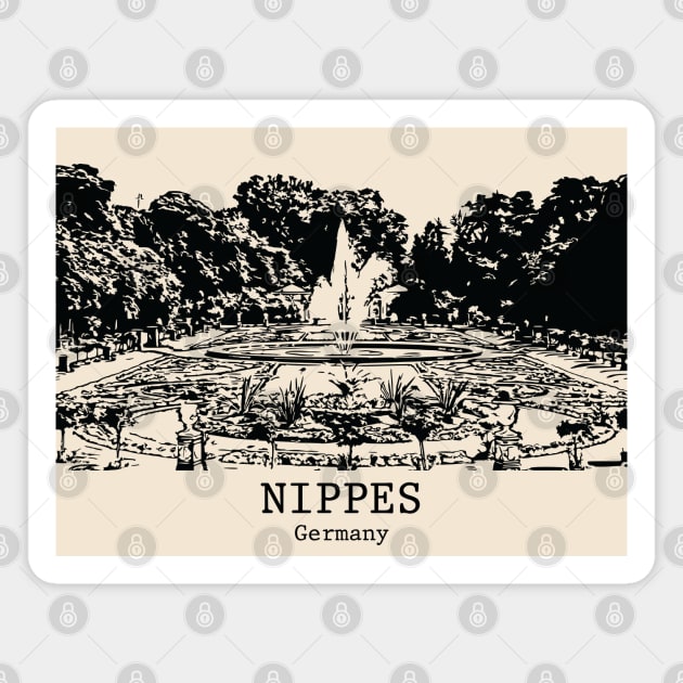 Nippes - Germany Magnet by Lakeric